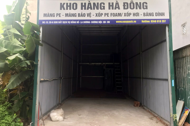 Cho thuê kho để hàng tại Đồng Đế, Hà Đông