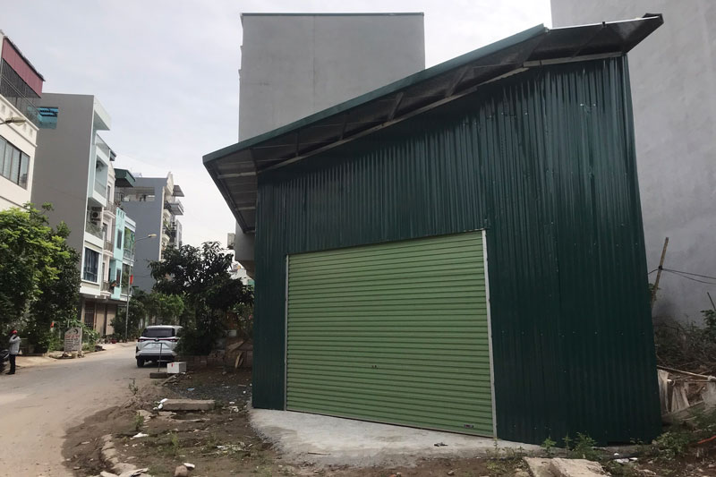Cho thuê kho 68 m2 tại Hà Trì 2 mặt tiền