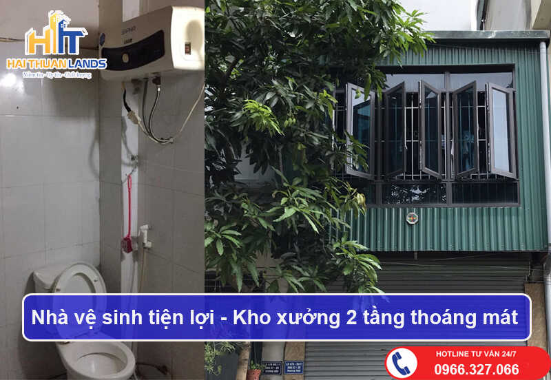 Kho xưởng 2 tầng thoáng , nhà vệ sinh tiện lợi