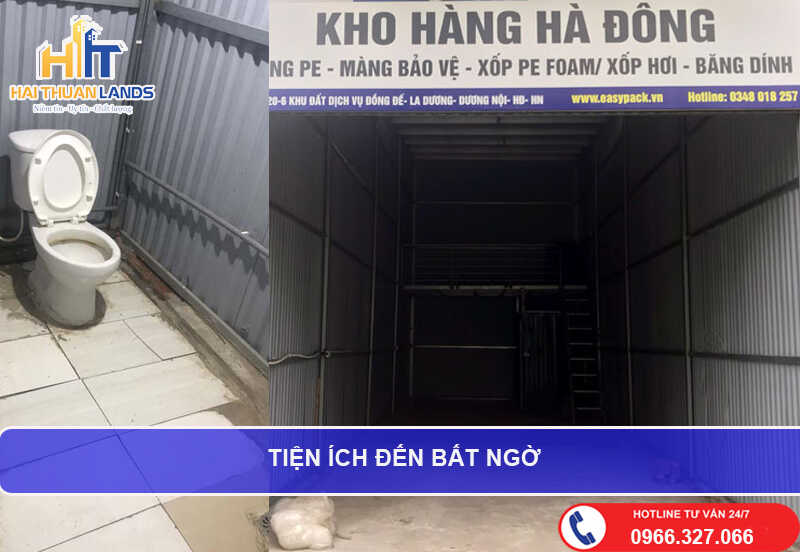 Tiện ích kho xưởng cho thuê thật bất ngờ