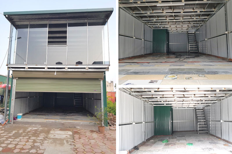 Cho thuê nhà xưởng 2 tầng 50m2 tại Dương Nội