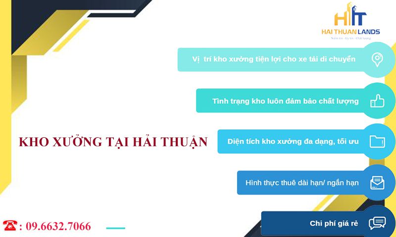 Kho xưởng Hải Thuận có gì?