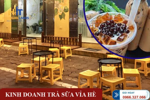 Kinh doanh trà sữa vỉa hè thu lợi nhuận cao