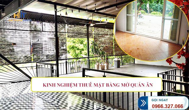 Kinh nghiệm thuê mặt bằng mở quán ăn