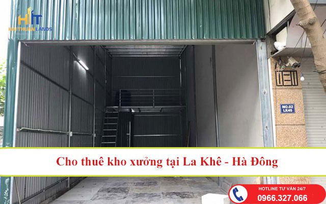 Khu vực kho xưởng tại La Khê - Hà Đông
