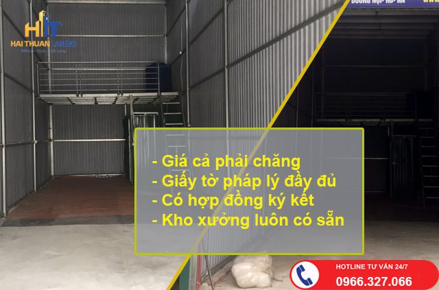 Dịch vụ cho thuê kho xưởng tại La Khê uy tín