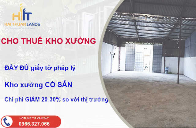 Hải Thuận cho thuê kho xưởng tại Dương Nội cam kết uy tín