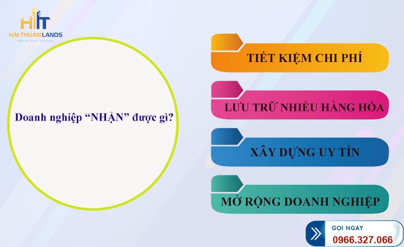 Doanh nghiệp nhận được gì khi thuê kho xưởng