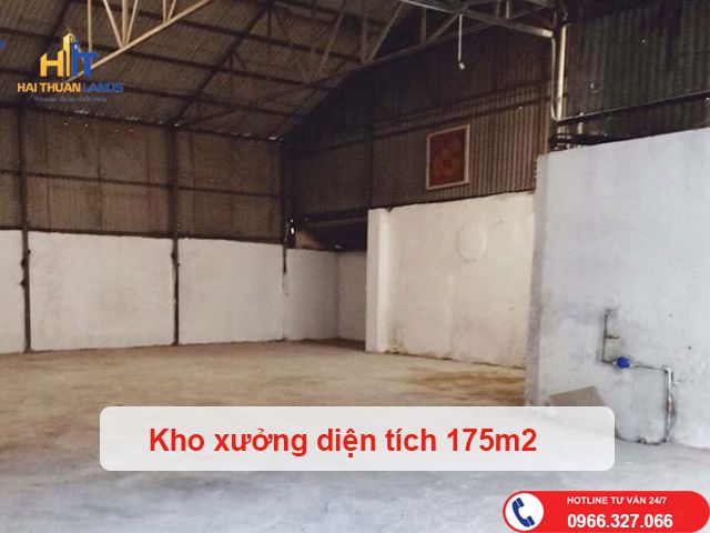 Kho xưởng cho thuê diện tích 175m2