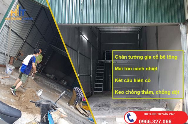 Thiết kế thi công kho xưởng kiên cố vững chắc