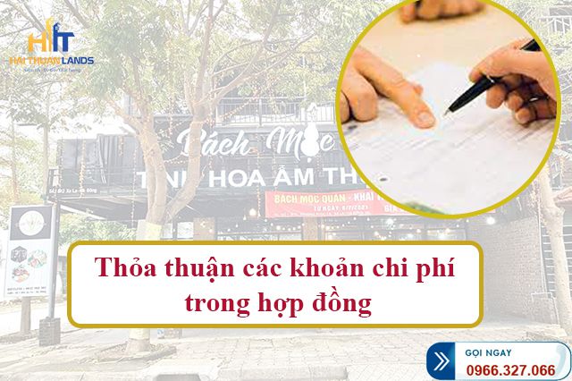 Thỏa thuận các điều khoản trong hợp đồng