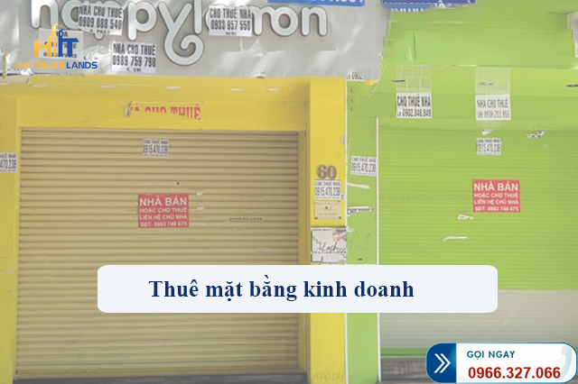 Thuê mặt bằng kinh doanh giá rẻ