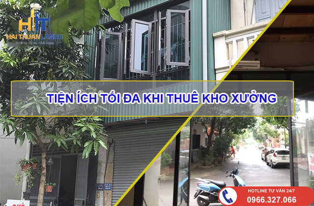 Cho thuê kho xưởng tại Dương Nội với tiện ích tối đa