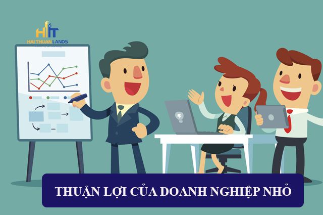 Ngoài những khó khăn vẫn có những thuận lợi của doanh nghiệp nhỏ