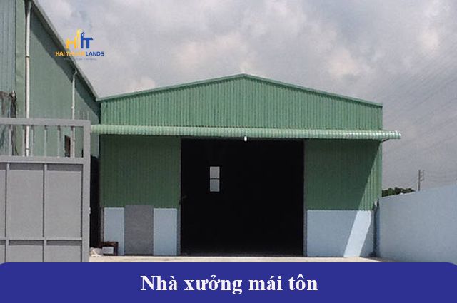 Nhà xưởng mái tôn tiết kiệm chi phí
